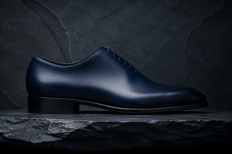 Wholecut Oxford in Midnight Blue